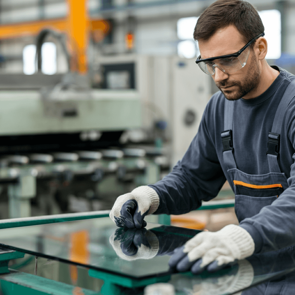 Glass quality inspection