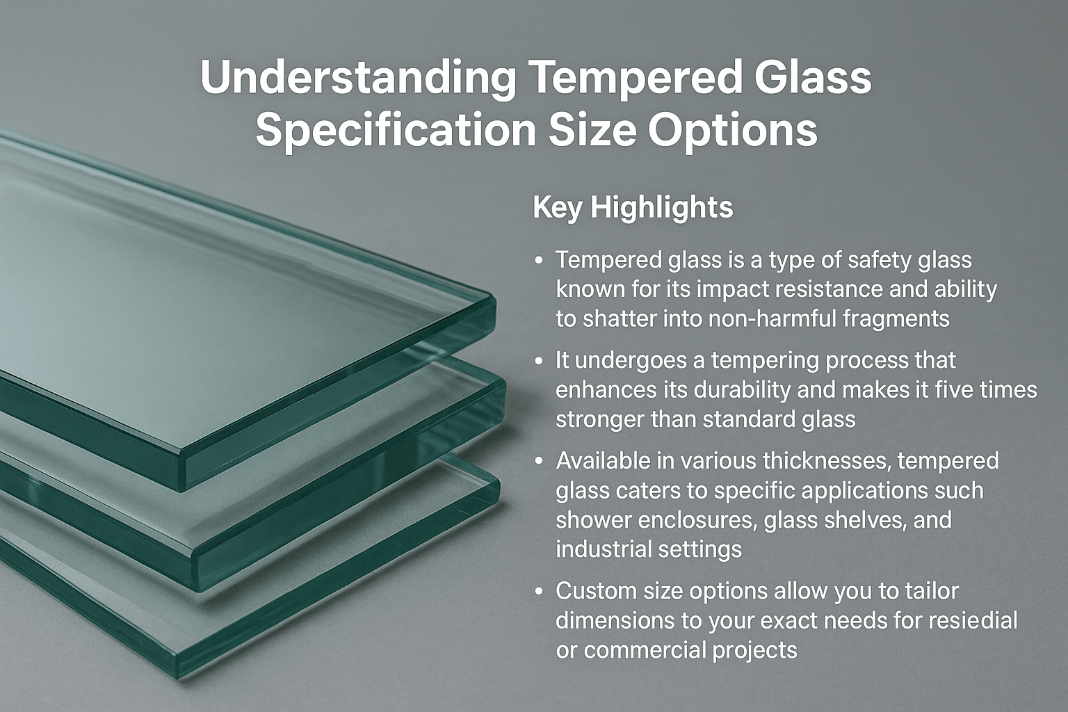 Technician inspecting tempered glass sheet