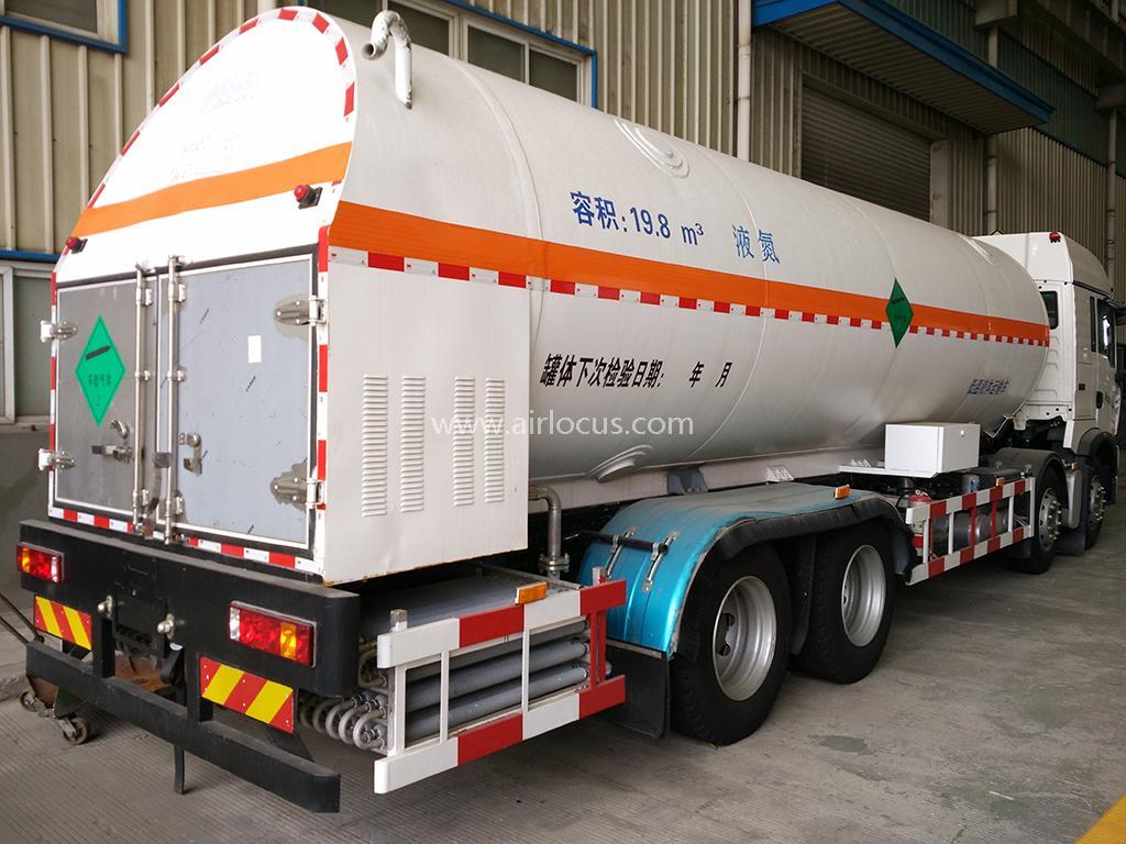 Liquid Oxygen Semi Trailer