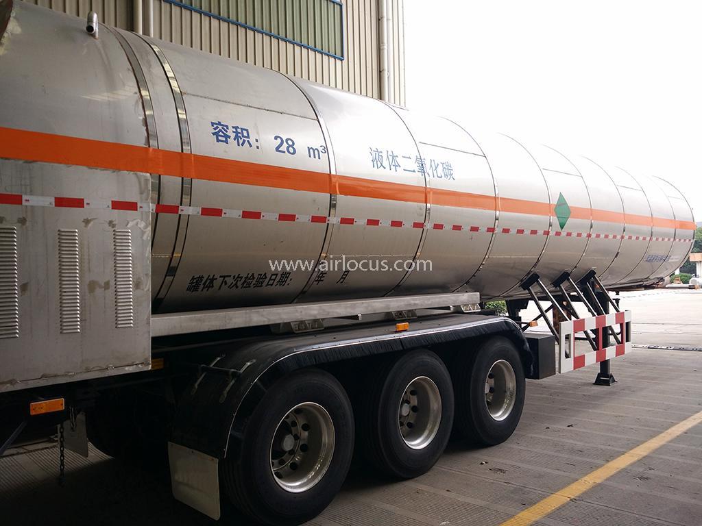 Liquid CO2 Semi Trailer