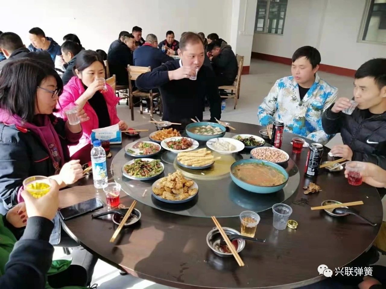 興聯實業過冬至，暖心員工一家親