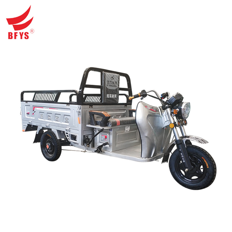 48V650W To 72V1000W 3 Wheels Electric Tricycle