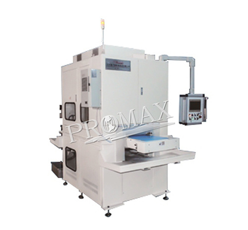 Economic sheet metal deburring machine