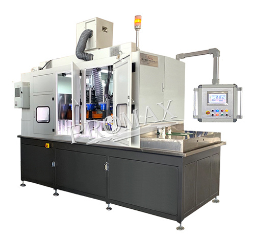 PT140 Automatic flipping deburring machine