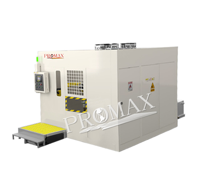 Piston deburring and polishing equipment