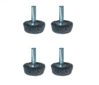 Handle wheel brush