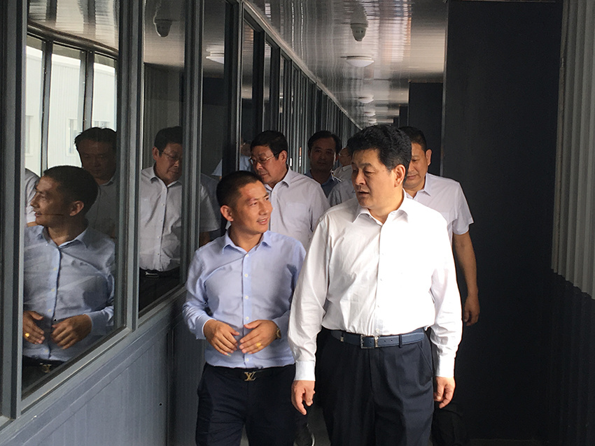 聊城市委常委，政法委書記王彤宇一行來辰騏集團(tuán)調(diào)研