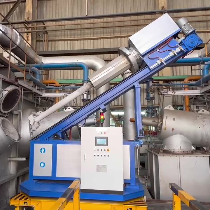 Rotary Flux Injector for Molten Aluminium Refining