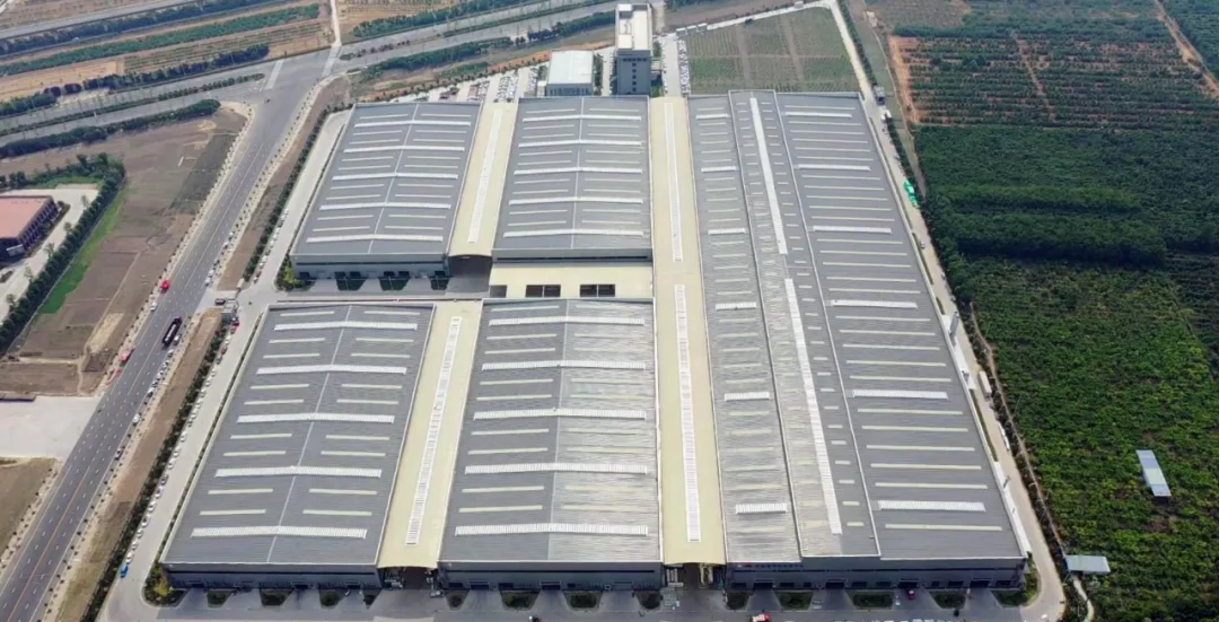 Color plate application case -- Xuchang environmental protection equipment and service Industrial Park