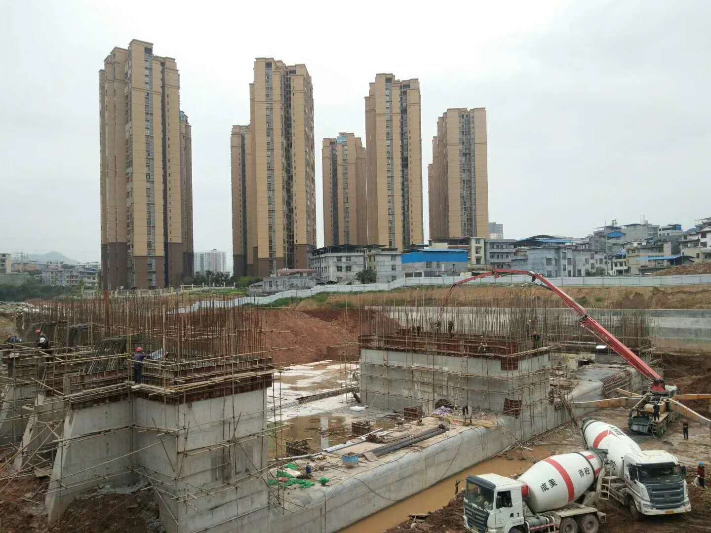 龍山縣果利河綜合整治工程PPP項目自主檢測