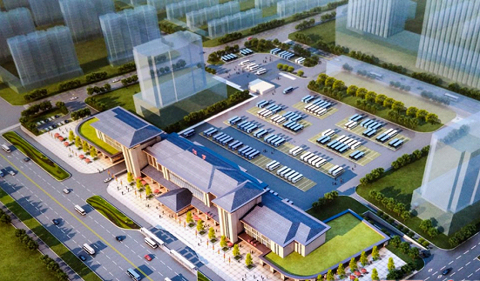 汨羅市汽車站（城市停車場(chǎng)）一期工程