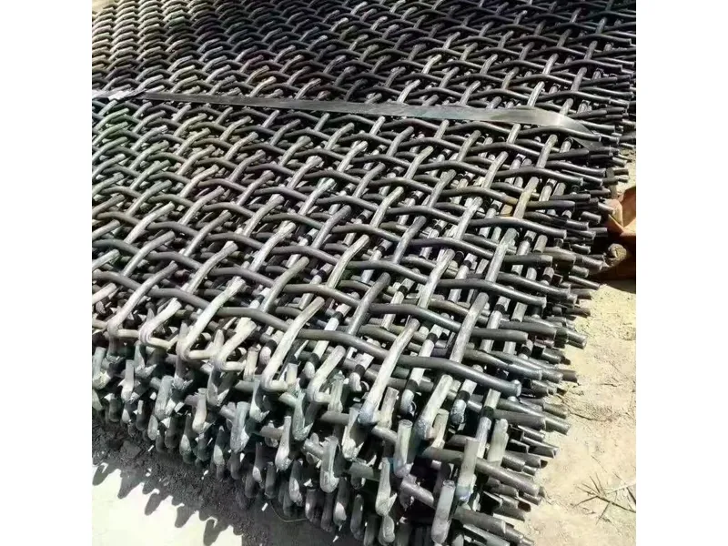 Manganese steel woven screen