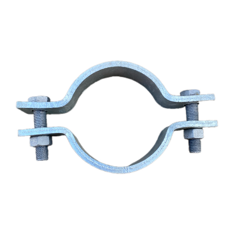 Hot dip galvanized pipe clamp