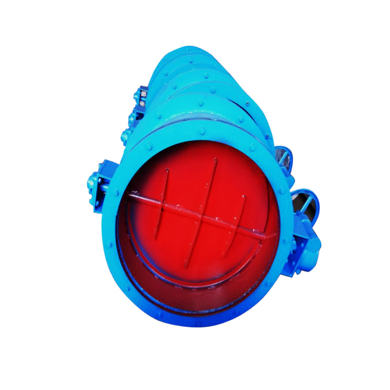 Manual round air door