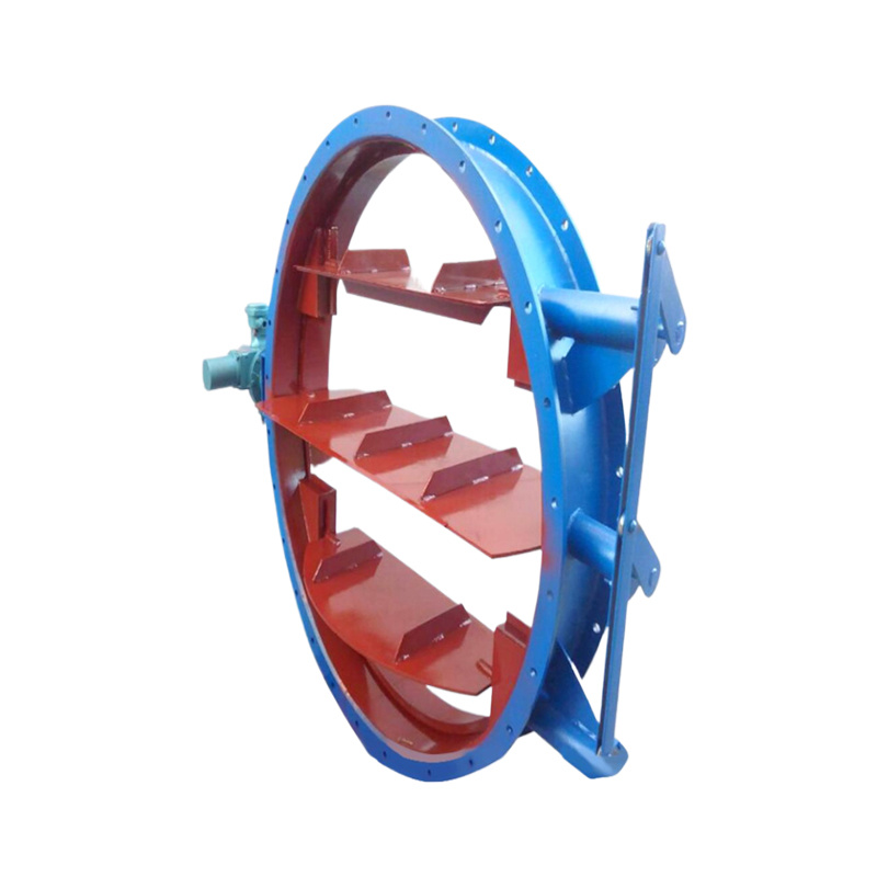 Electric circular air door