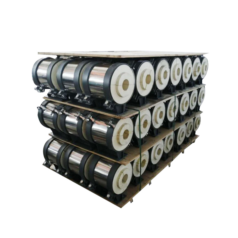 Polyurethane cold insulation pipe holder