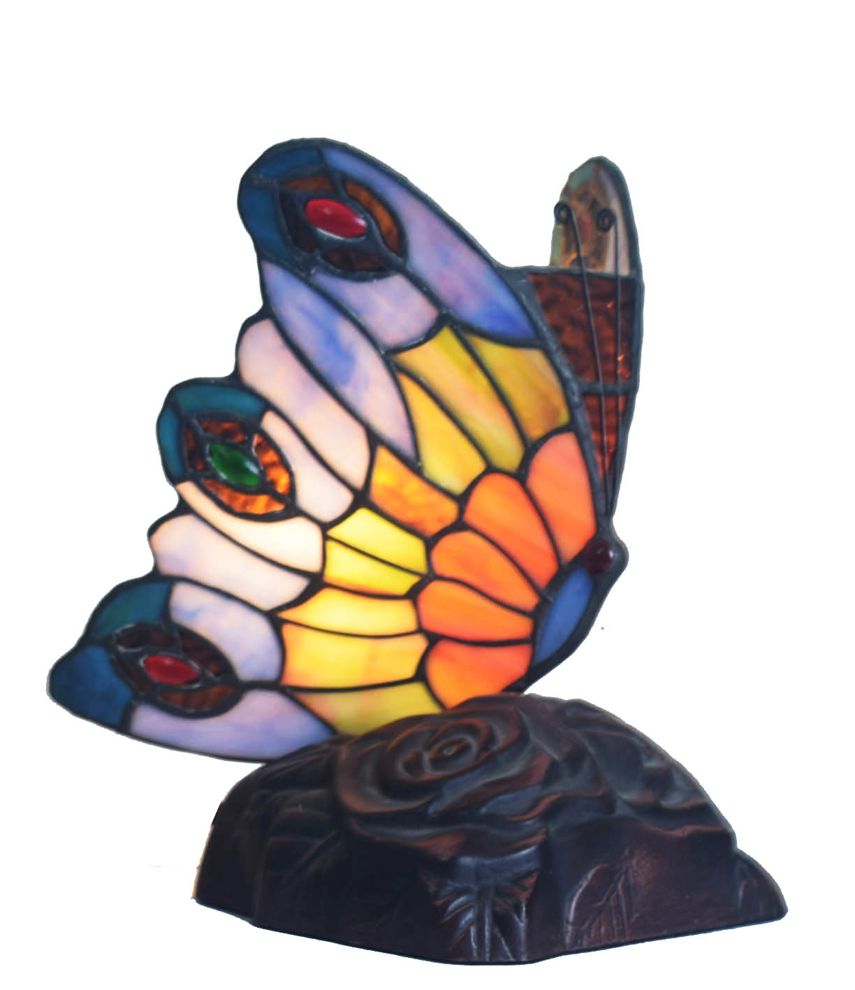 Butterfly Tiffany Decor Table Lamp