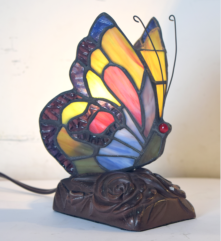 Butterfly Tiffany Decor Table Lamp