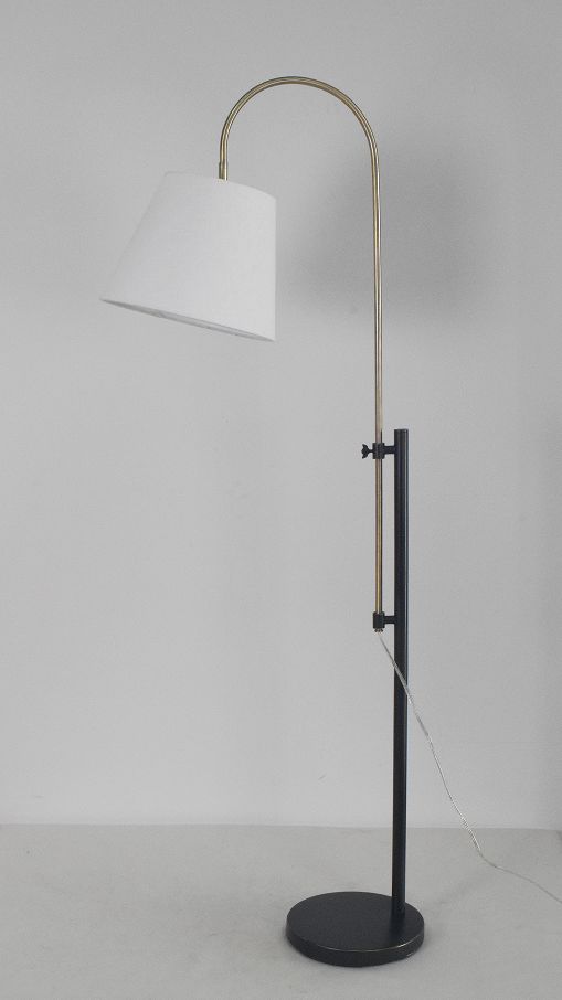 Modern minimalist wrought iron floor lamp