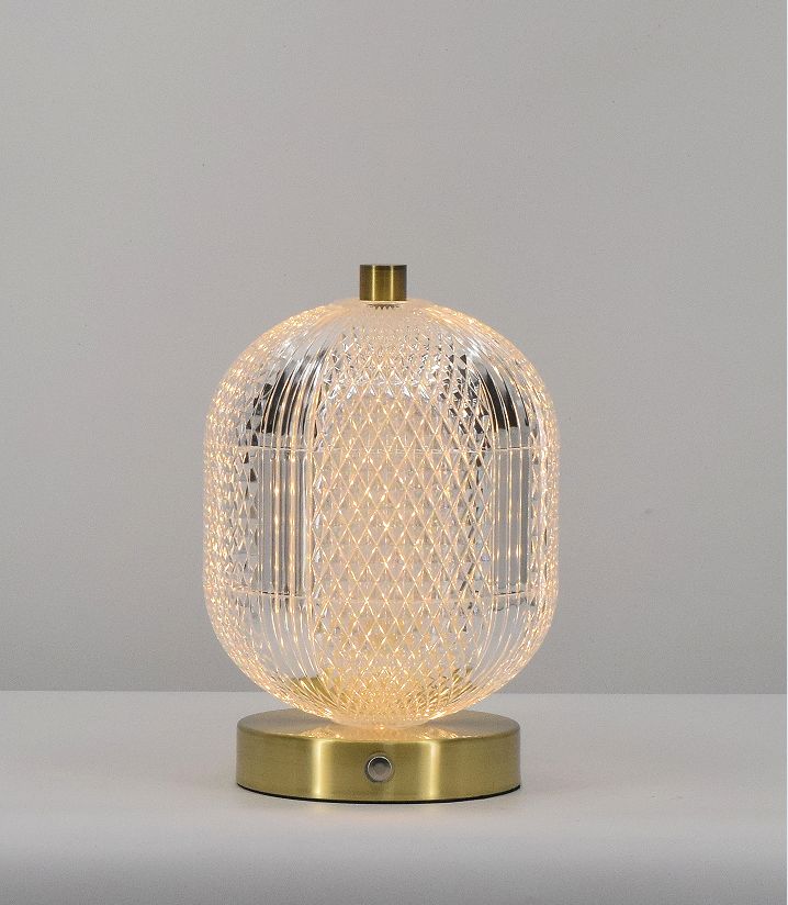 Portable rechargeable table lamp