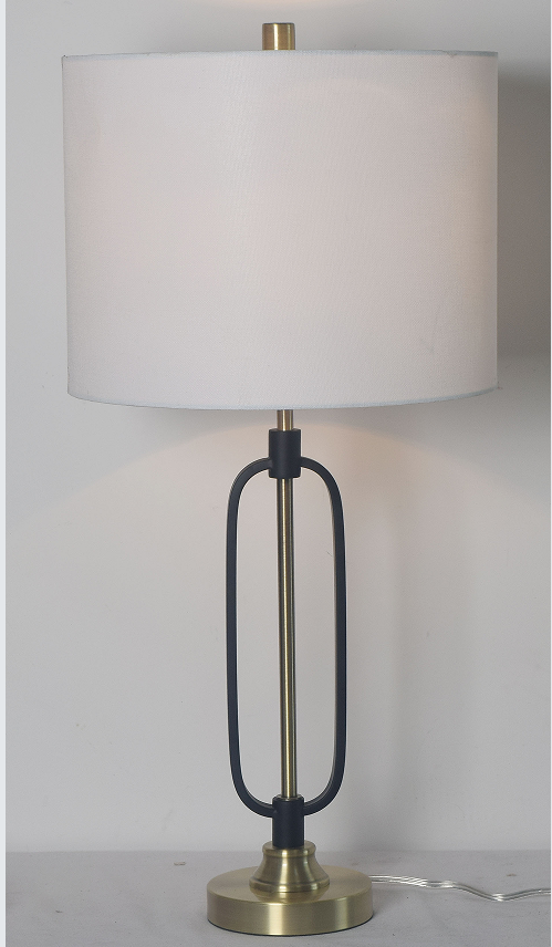 Modern minimalist wrought iron table lamp