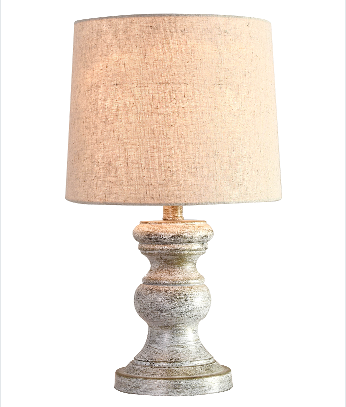 Nordic style resin table lamp