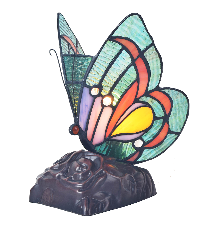 Butterfly Tiffany Decor Table Lamp