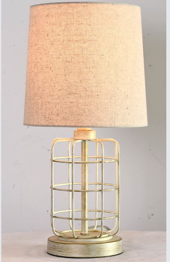 Modern minimalist wrought iron table lamp