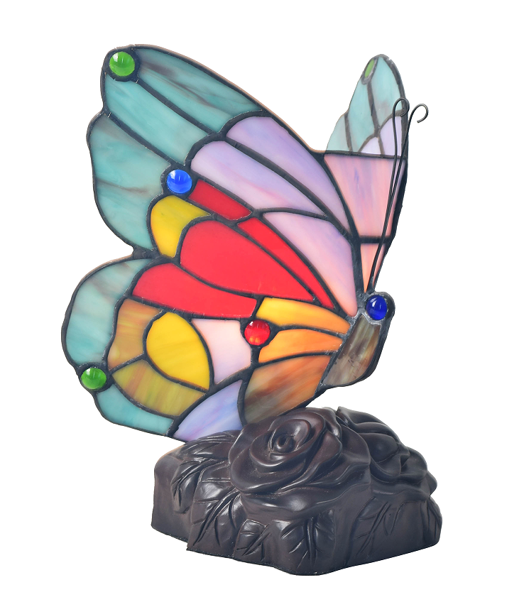 Butterfly Tiffany Decor Table Lamp