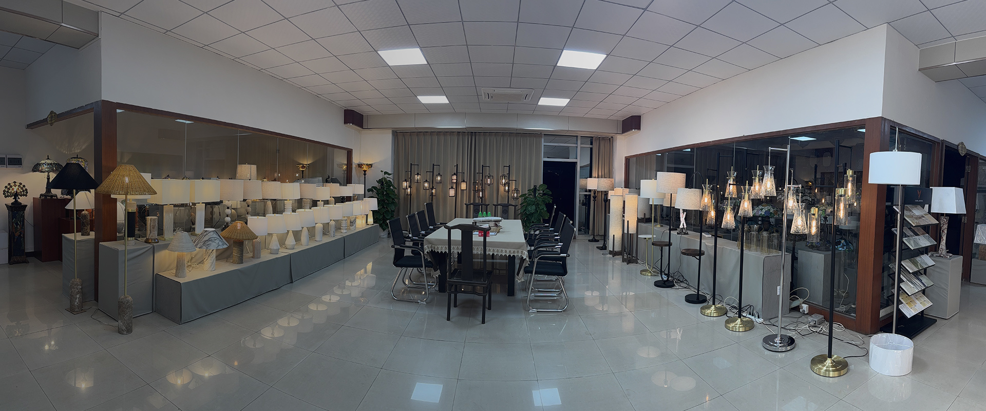 Focus on the research, design, and production of lighting fixtures in various materials