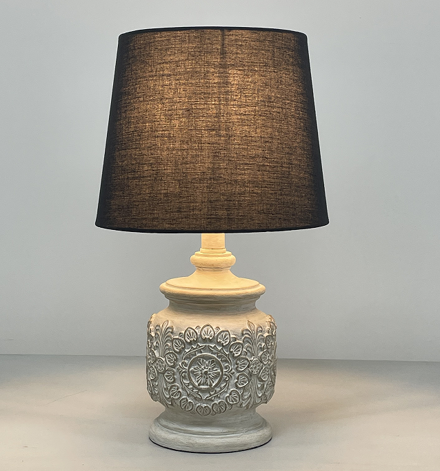 Nordic style resin table lamp
