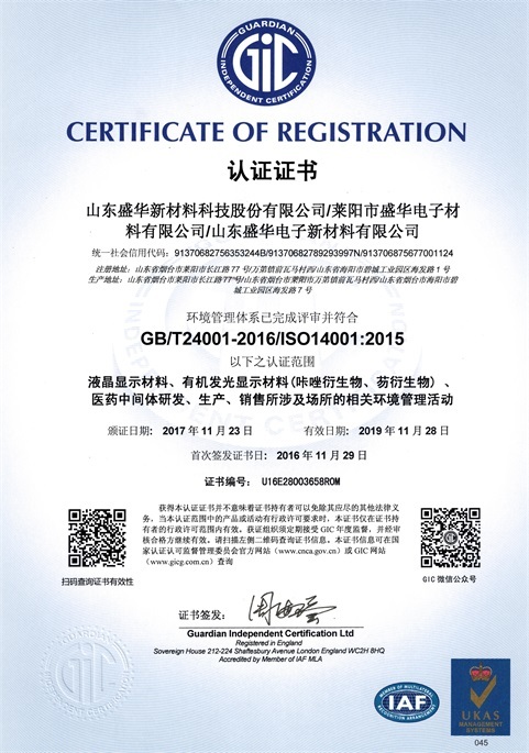 ISO14001环境管理体系