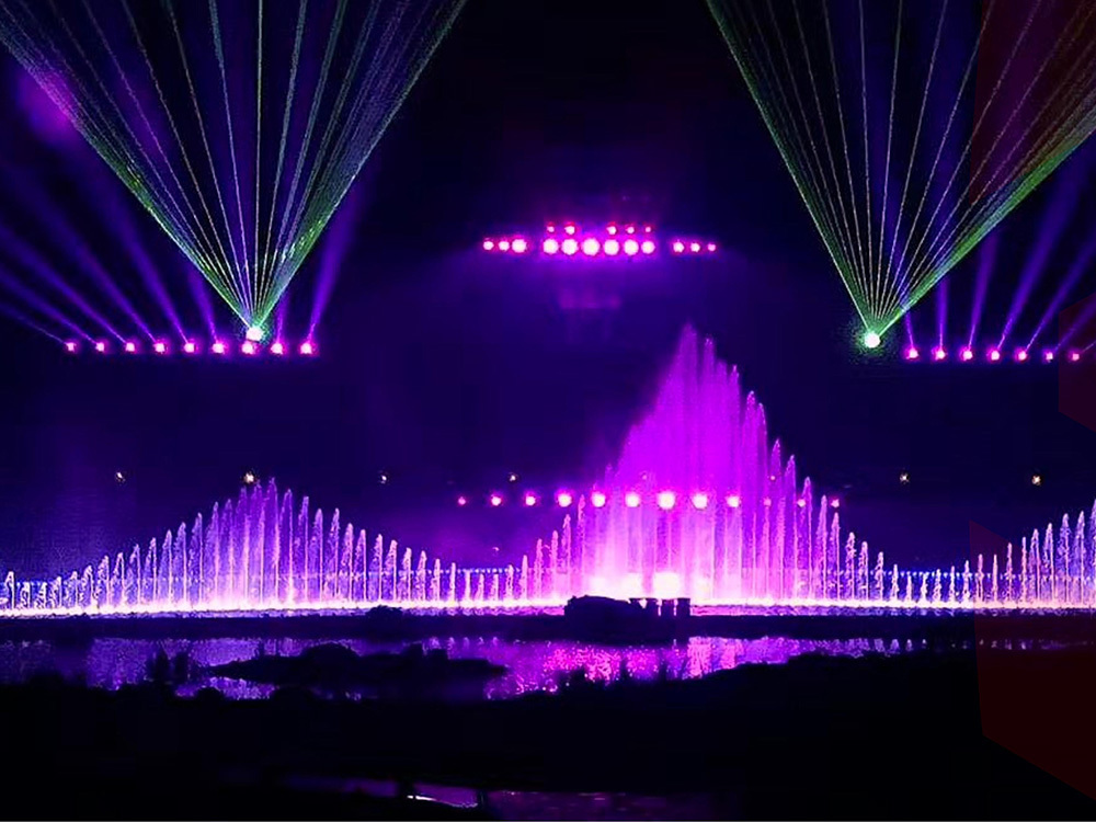 Lighting Laser Fountain
