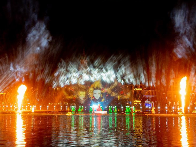 Water and Fire Fountains Water and Fire Fountains