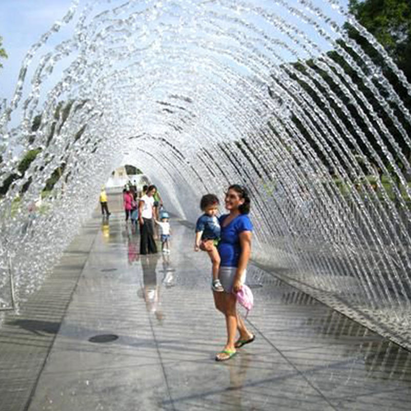 Transforming Spaces with Walk-on Water Fountains: A Unique Design Element