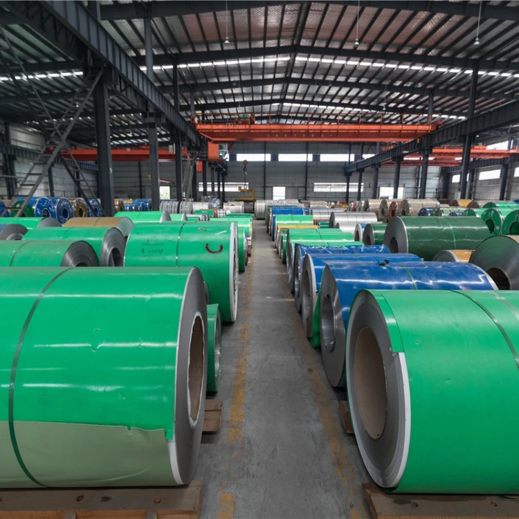Color coated coil