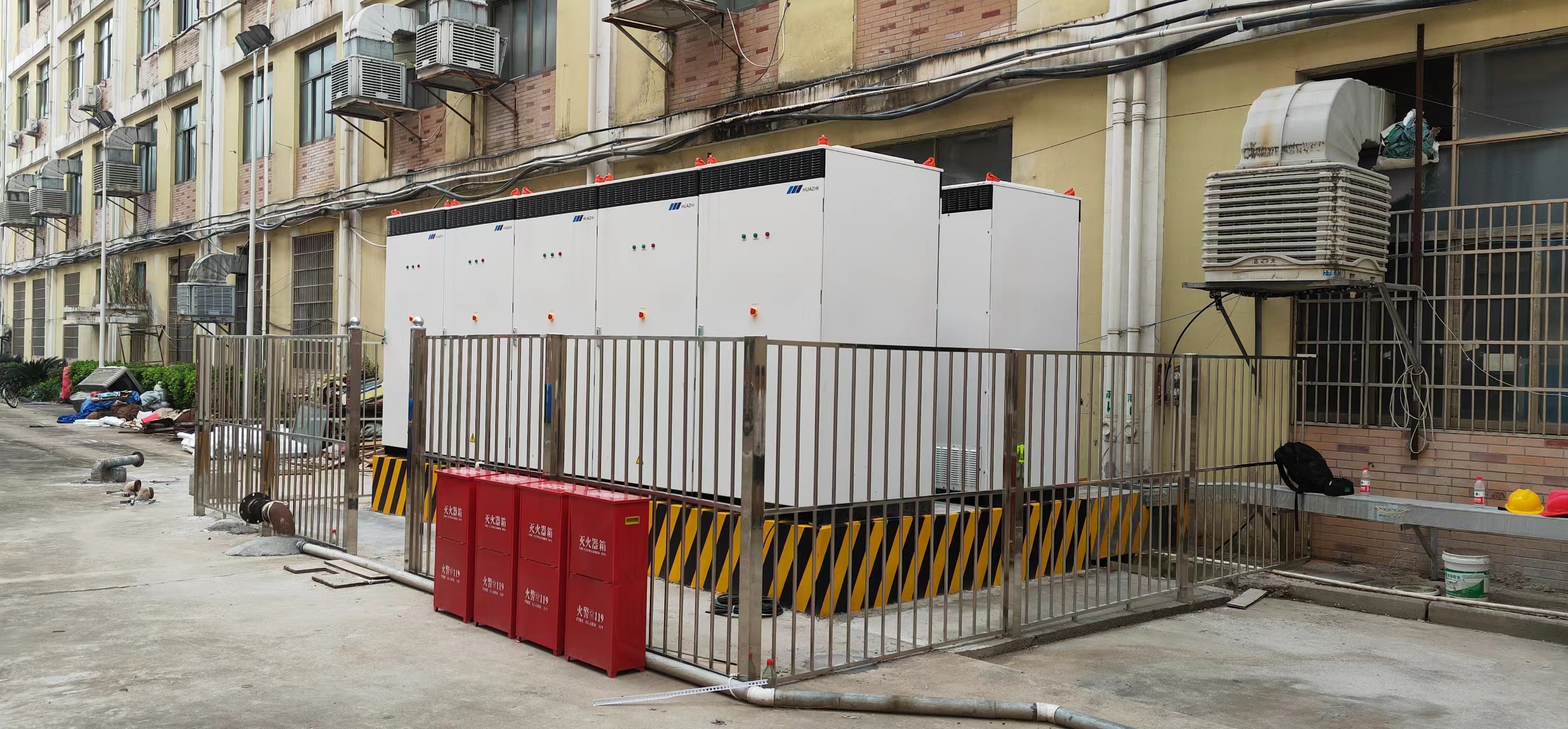 义乌某纺织厂900kW/1935kWh企业用户侧储能项目
