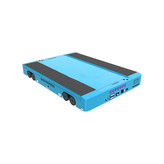 Four-way shuttle robot for pallets