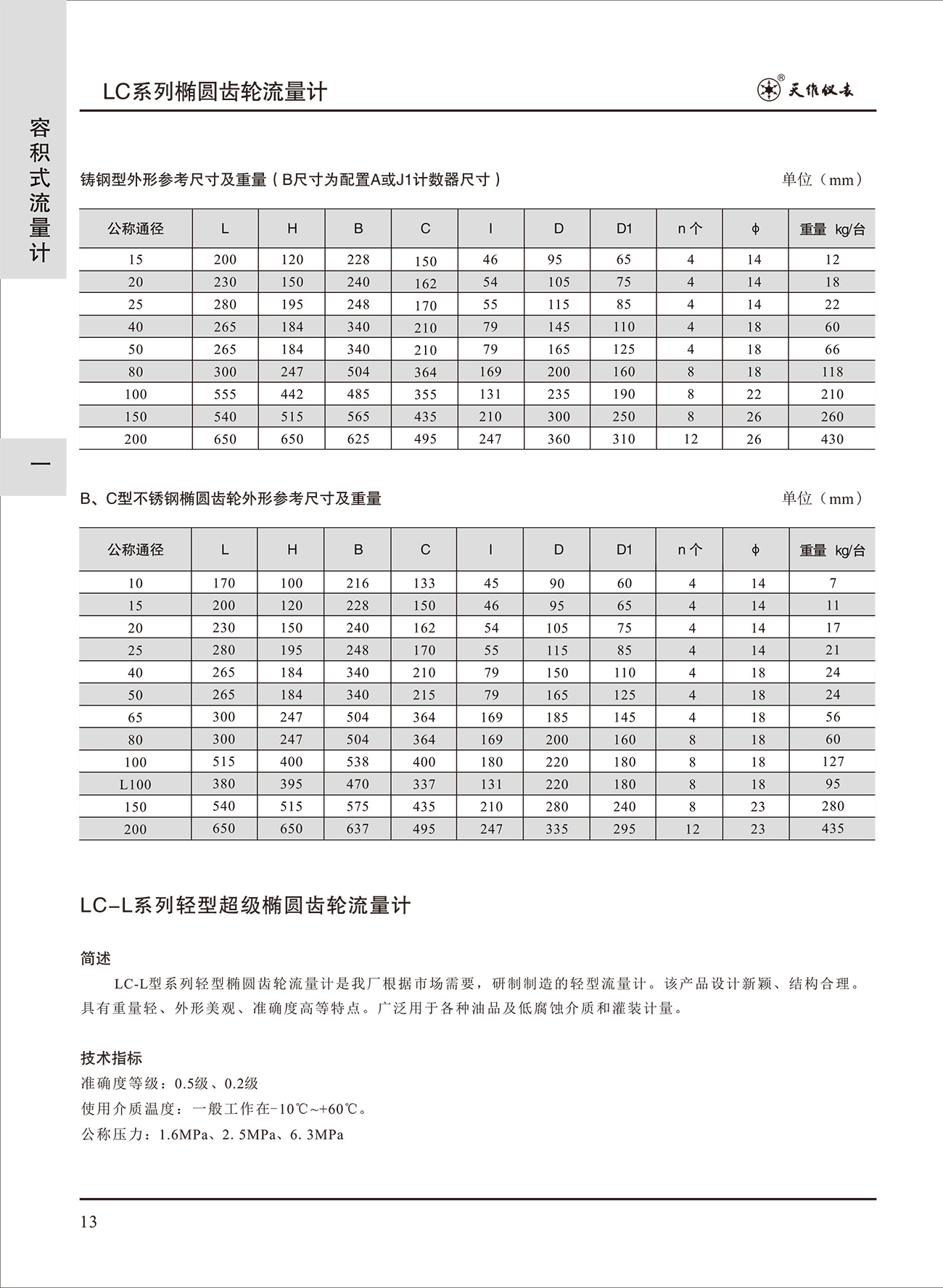 橢圓齒輪流量計