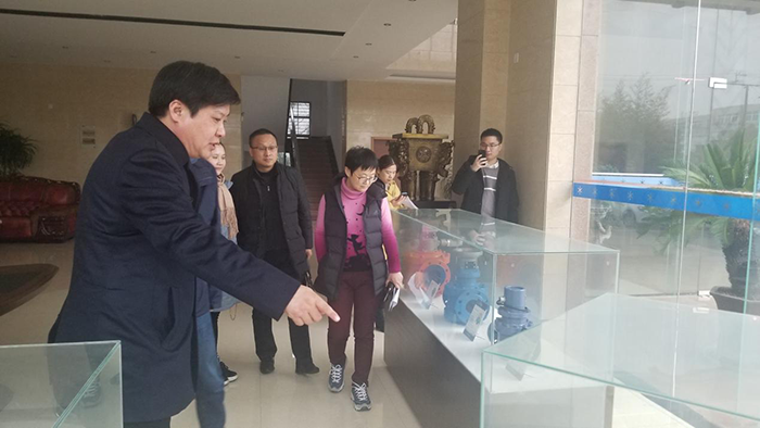 合肥市“四送一服”第十一工作組、廬陽(yáng)區(qū)科技局到訪天維儀表