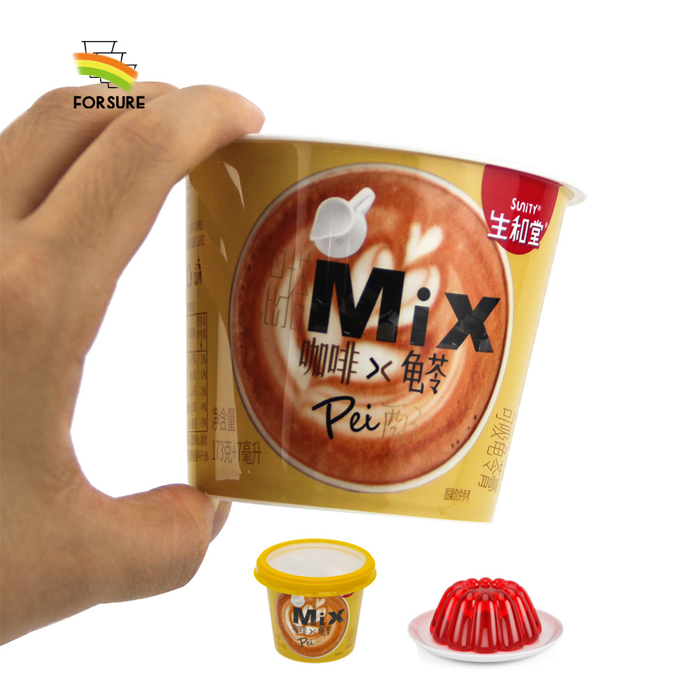 Factory direct sales IML in-mold labeling yogurt cup ice cream cup