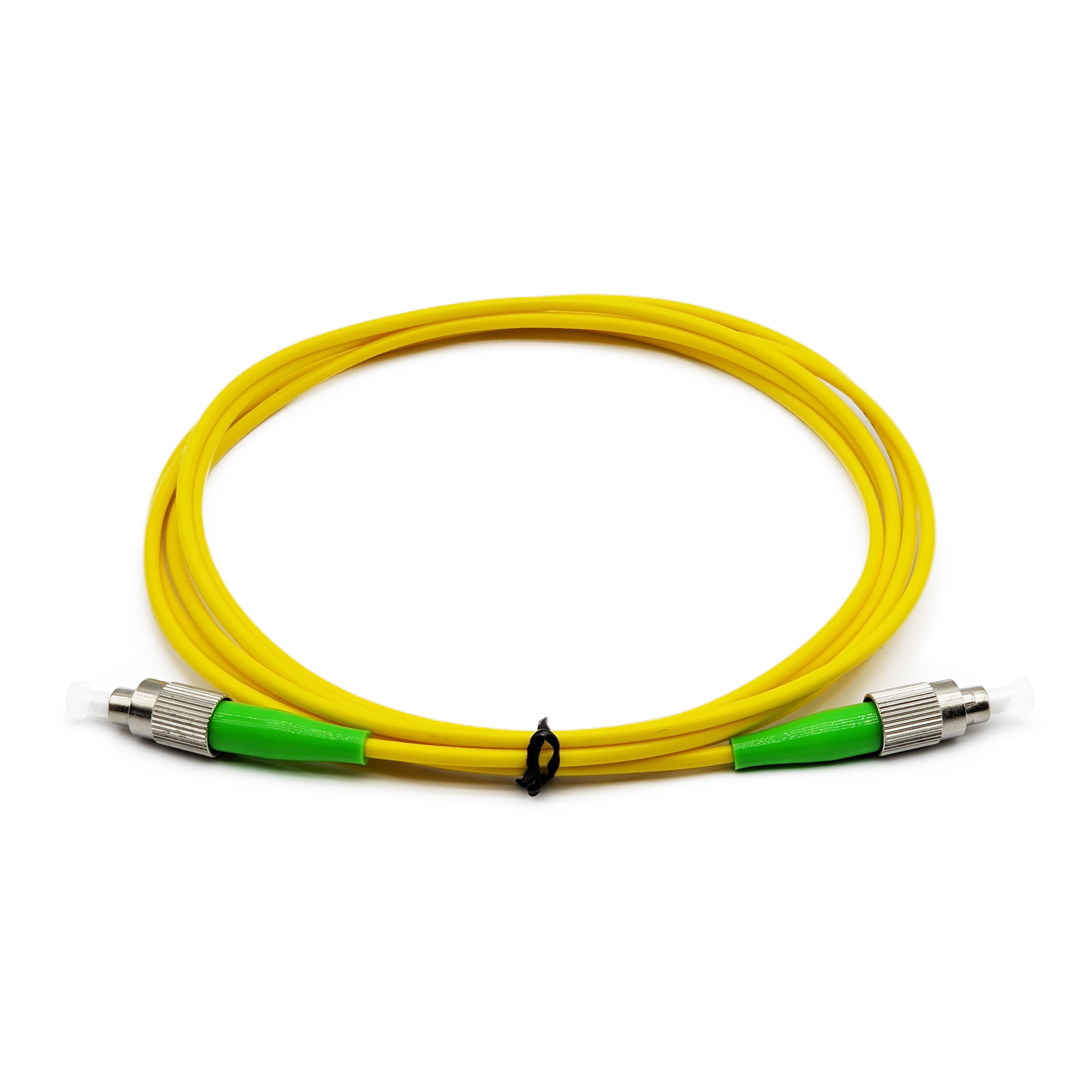Simplex FC APC to FC APC OS2 Optic Fiber Patch Cable