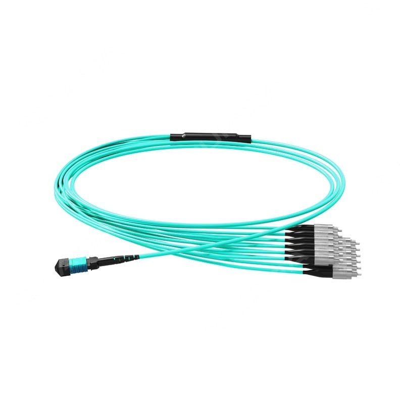 MPO-16 UPC to FC UPC 16 Fibers, OM3