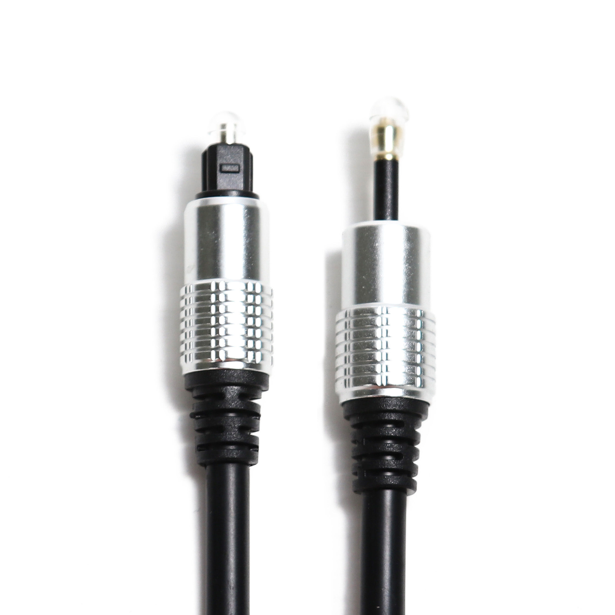 Ultra-Durable Metal Shell Toslink to 3.5mm Optical Digital Cable
