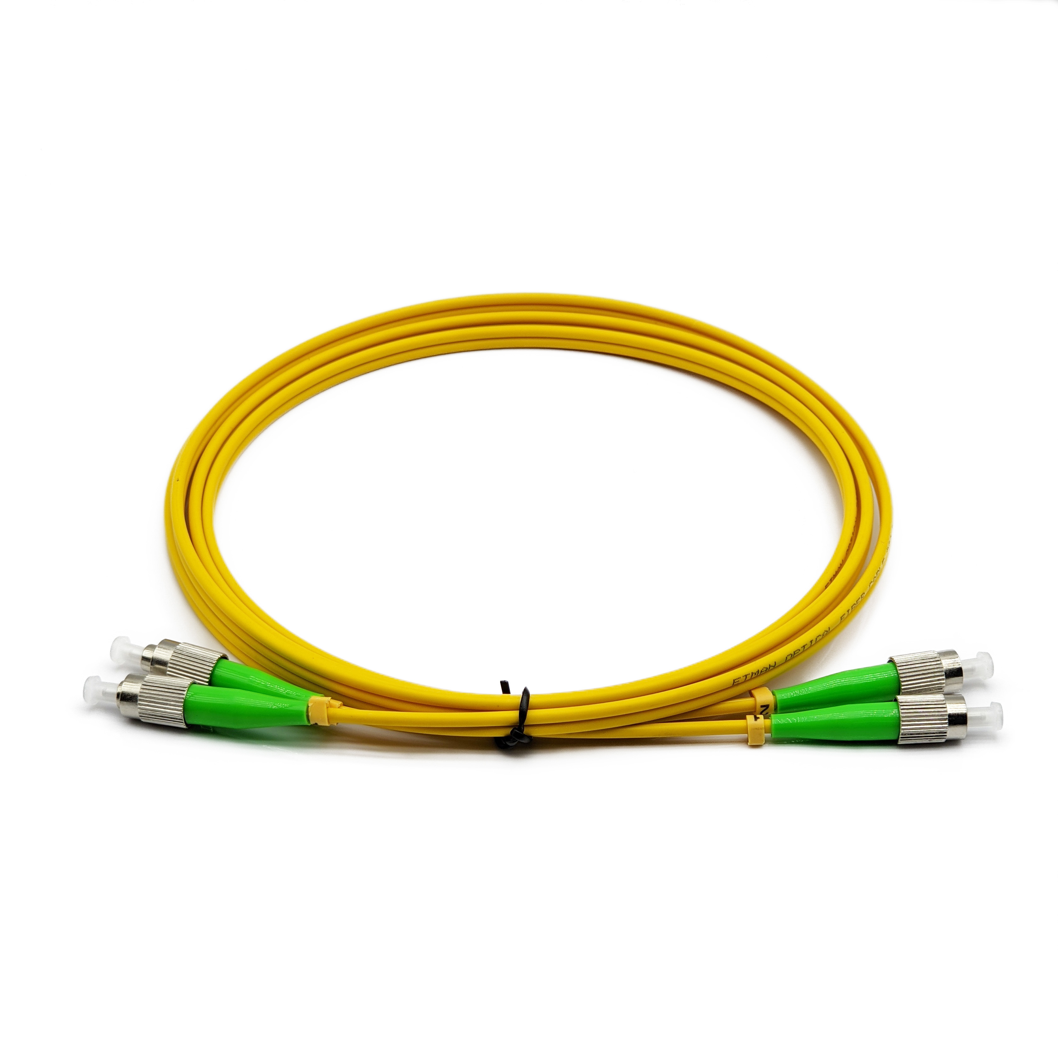 Duplex FC APC to FC APC OS2 Optic Fiber Patch Cable