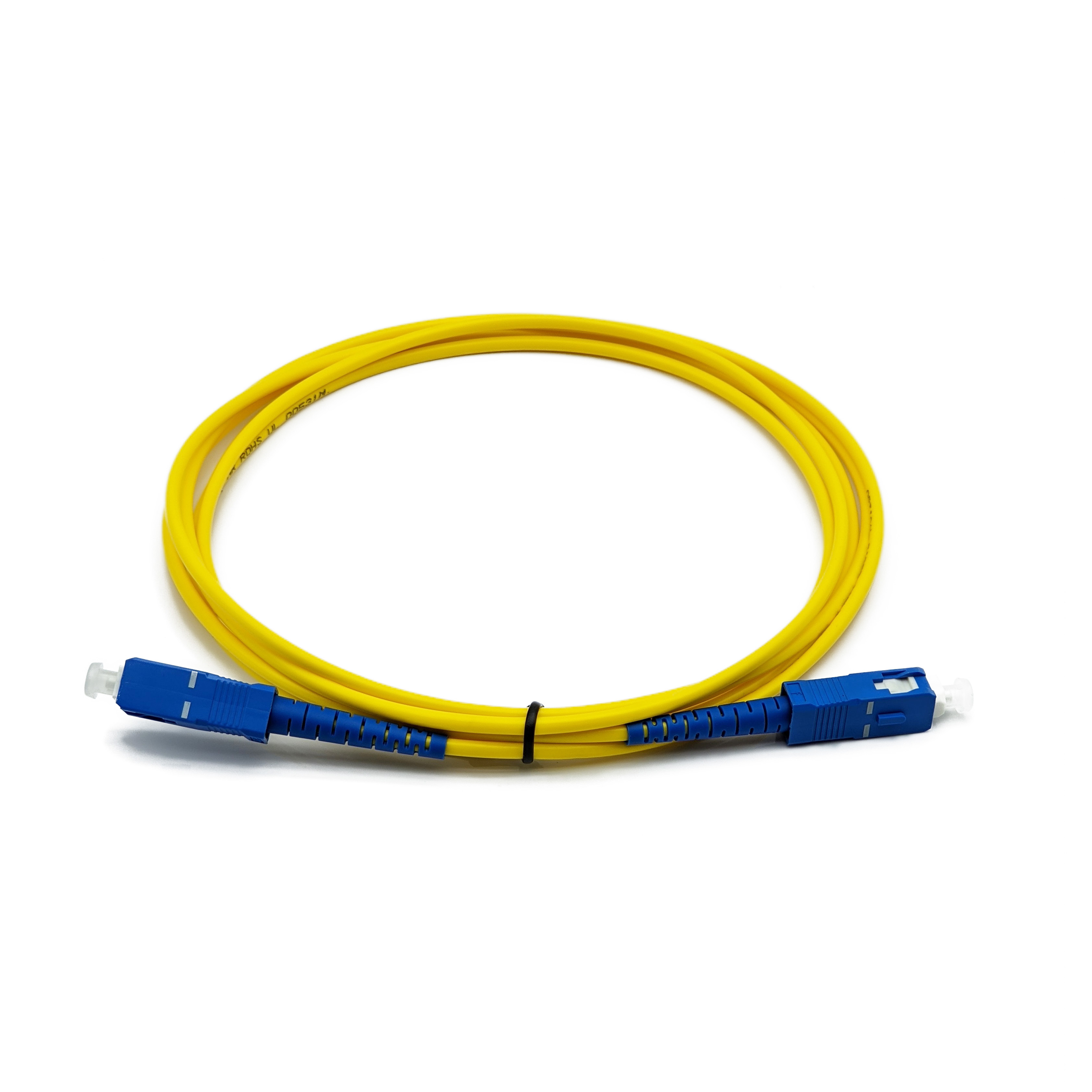 Simplex SC UPC to SC UPC  OS2 Optic Fiber Patch Cable