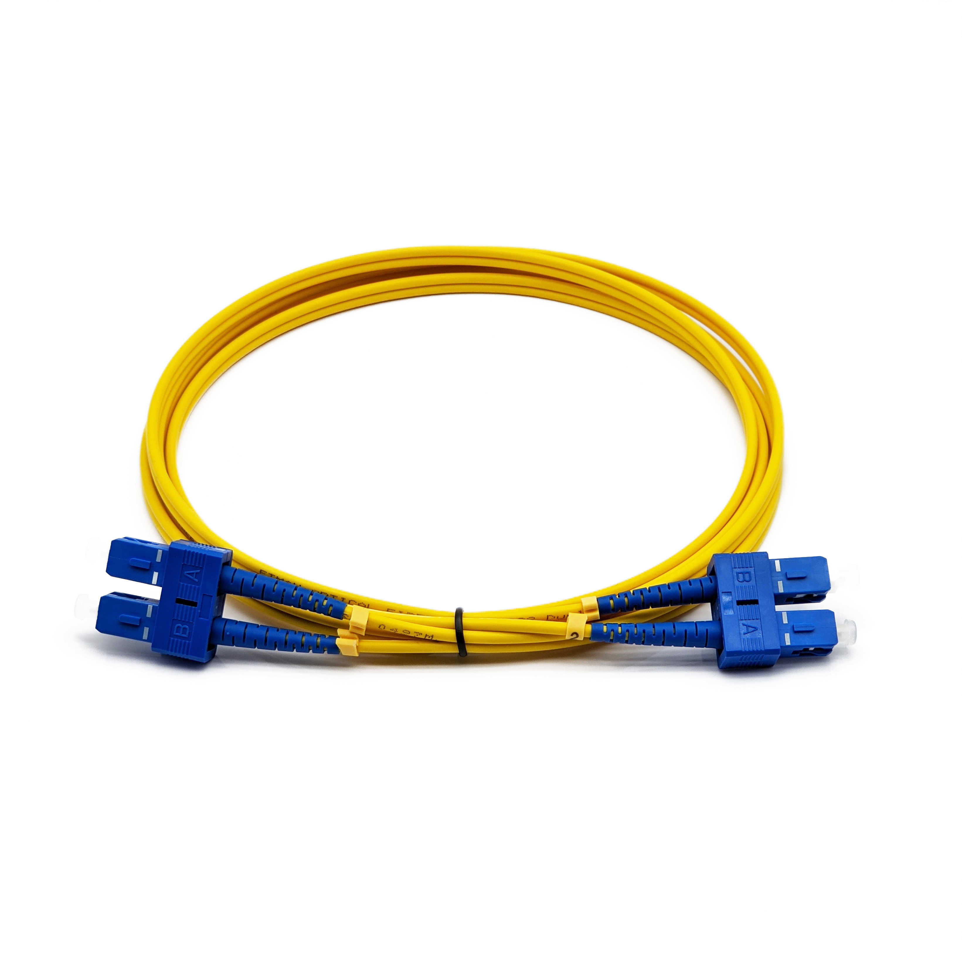 Duplex SC UPC to SC UPC OS2 Optic Fiber Patch Cable