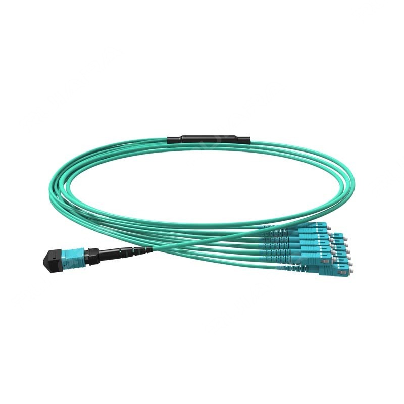 MPO UPC to SC UPC, 16/24 Fibers, OM3