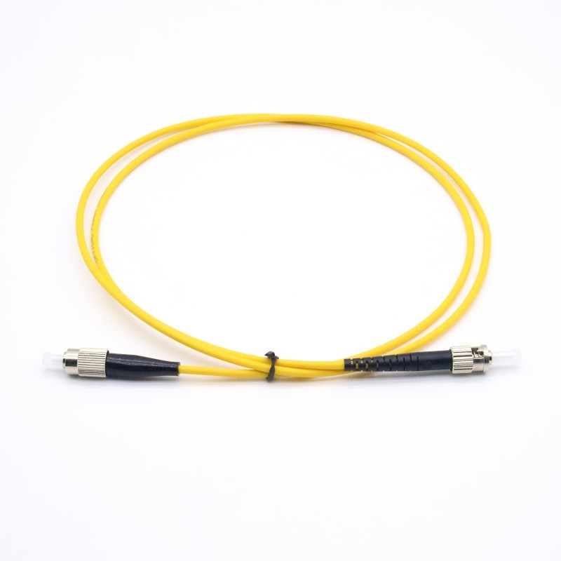 Simplex ST UPC to FC UPC  OS2 Optic Fiber Patch Cable