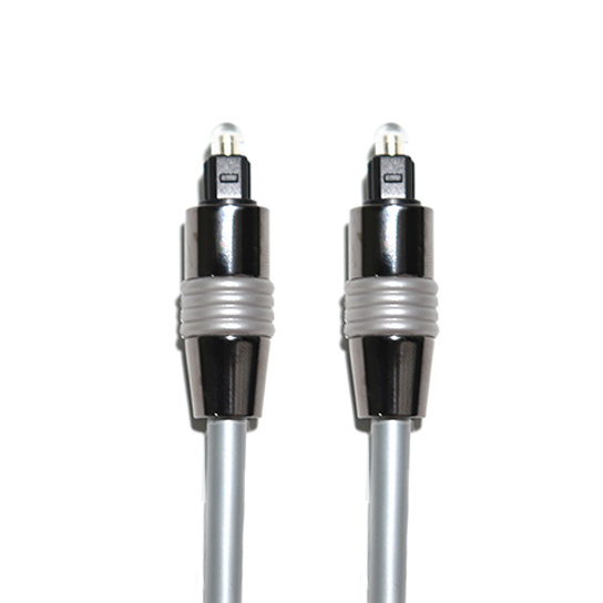 Premium Metal Shell Toslink Fiber Optic Audio Cable